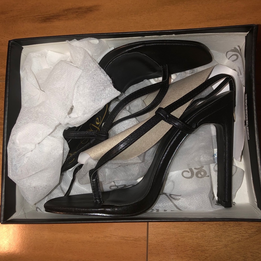Black heels